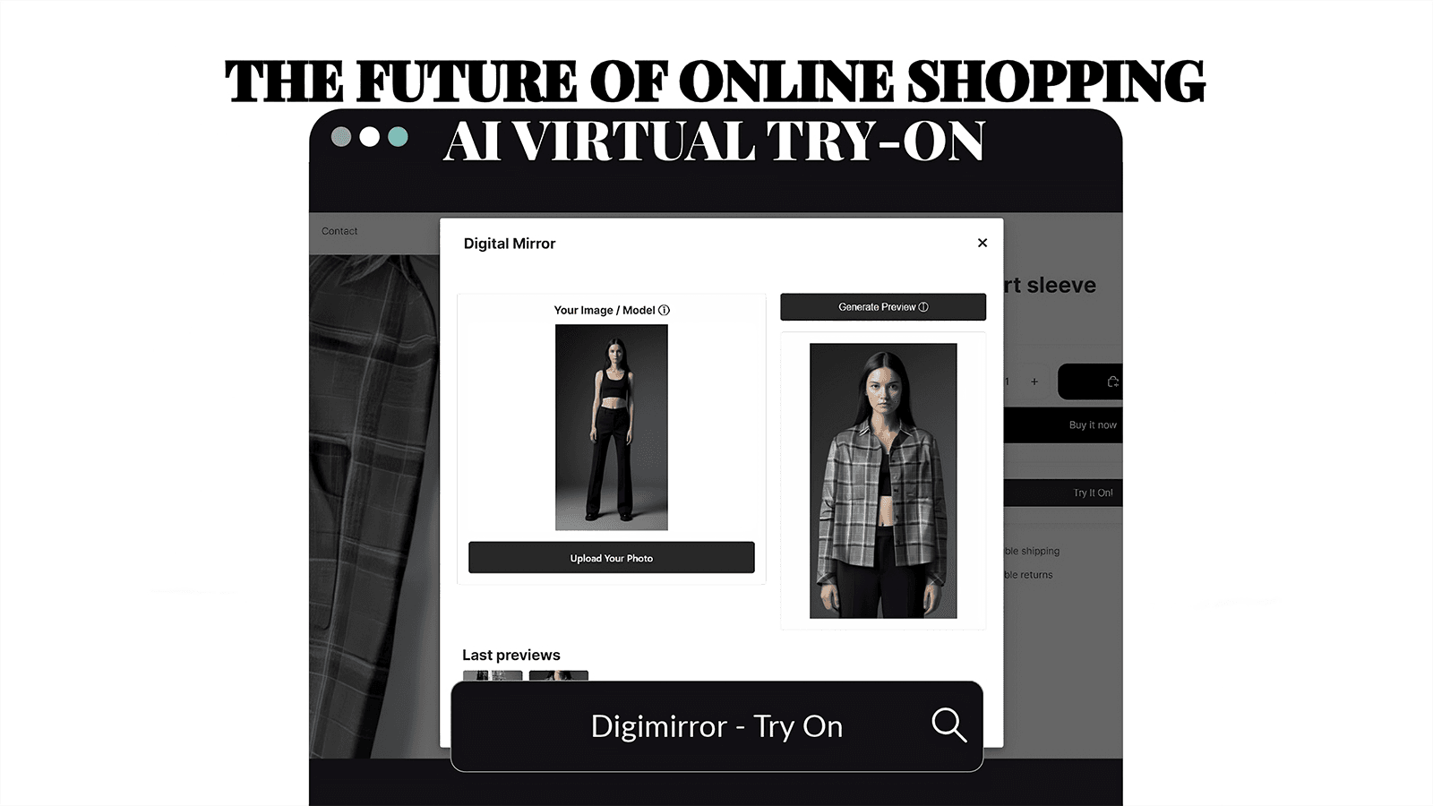 Digimirror - virtual try on