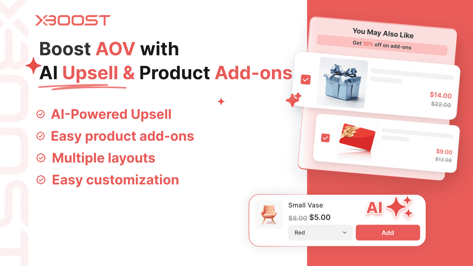 Product Upsell & Addons