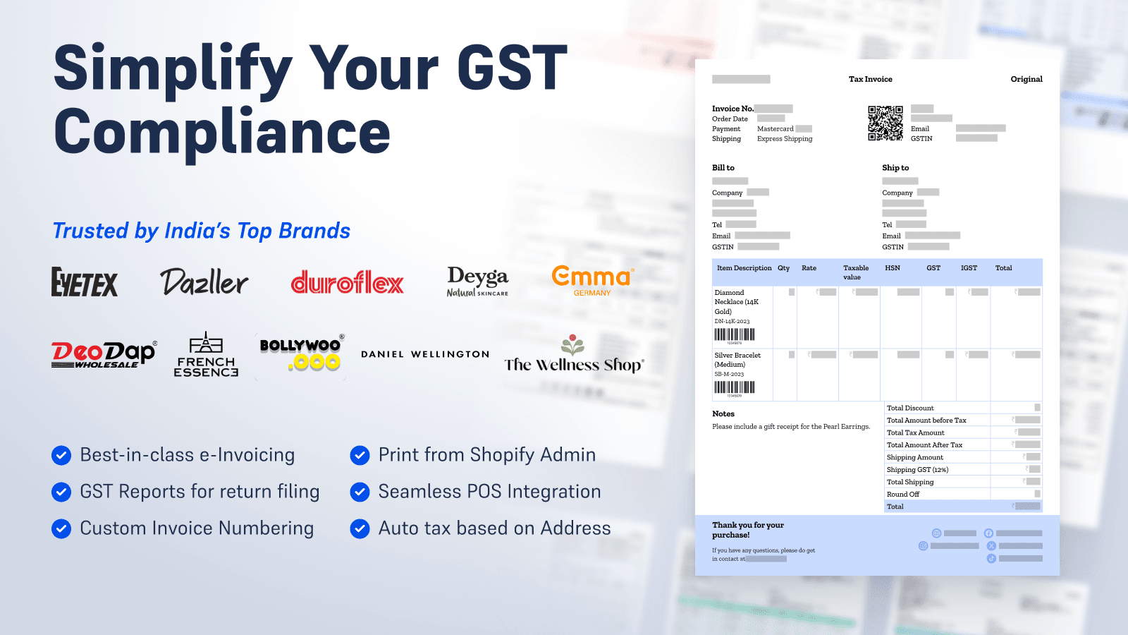 GST Invoice, Reports, GSTR1, GSTR 3b
