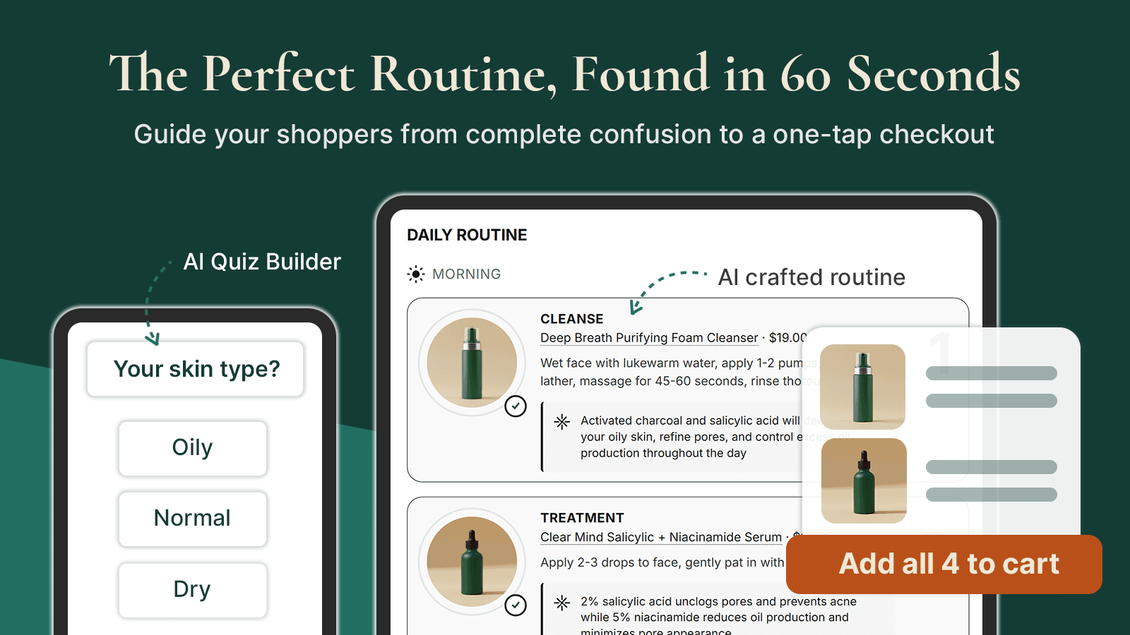 AI-powered skincare product matching
