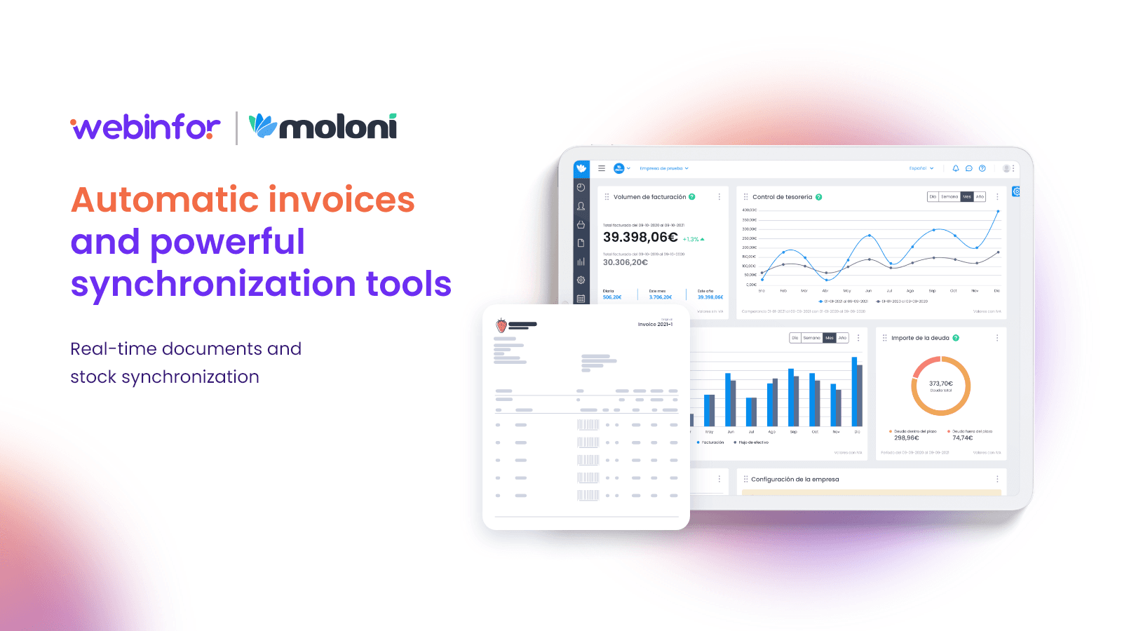 Automated invoicing and inventory management