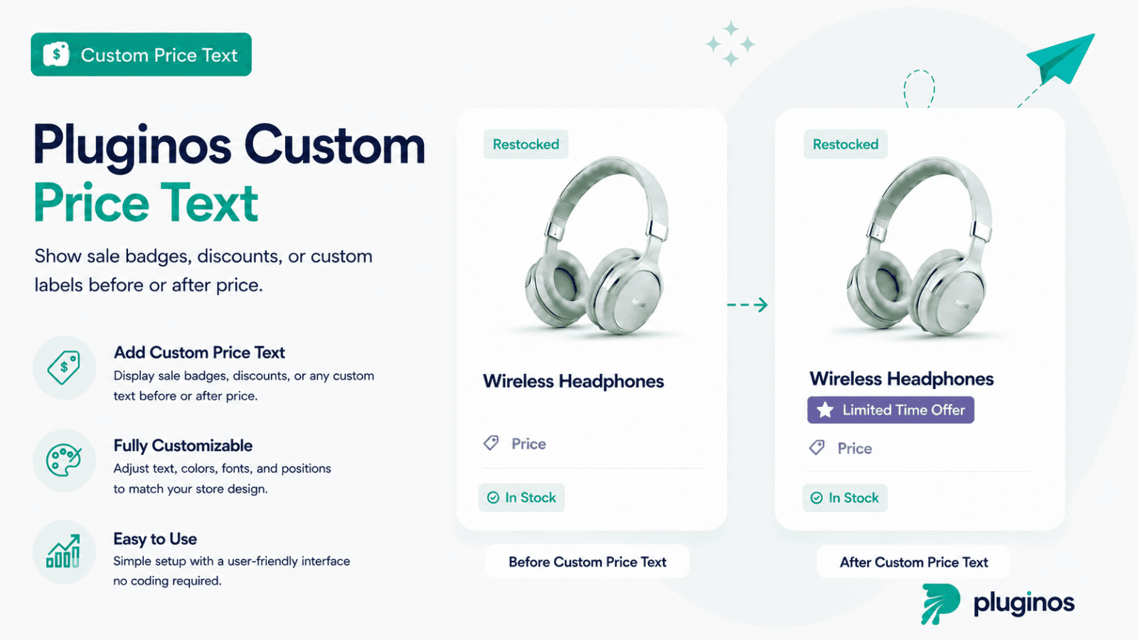 Custom Price Text — Add Text Before or After Product Prices