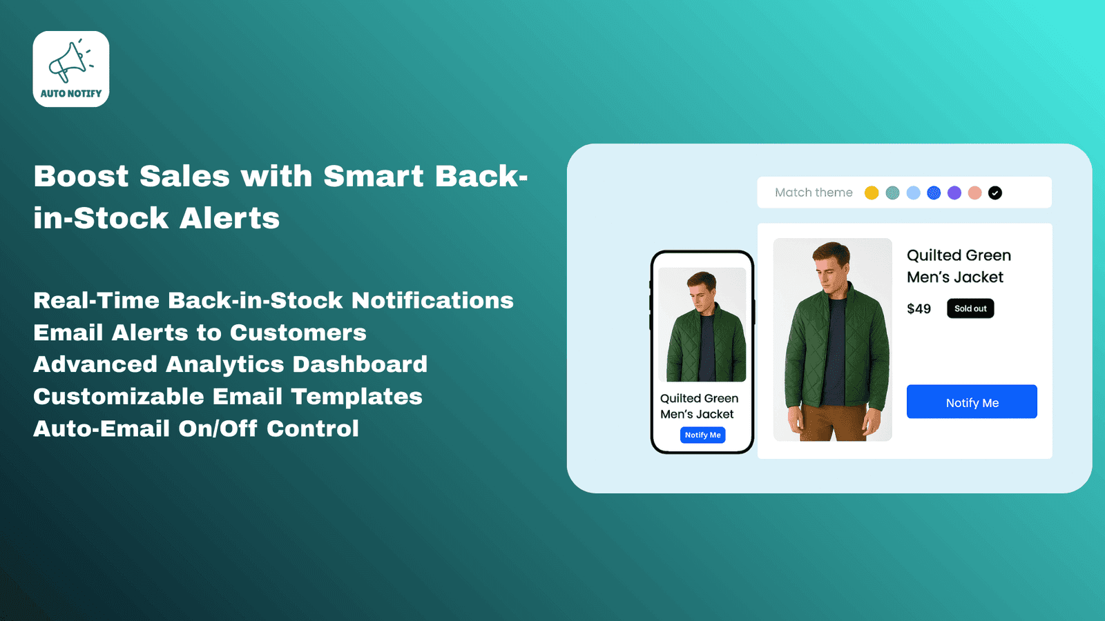 AutoNotify-Restock Alert