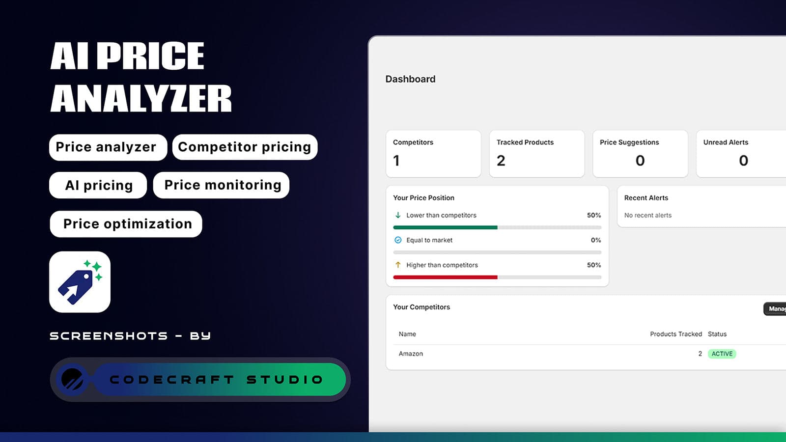 AI Price Analyzer Dashboard