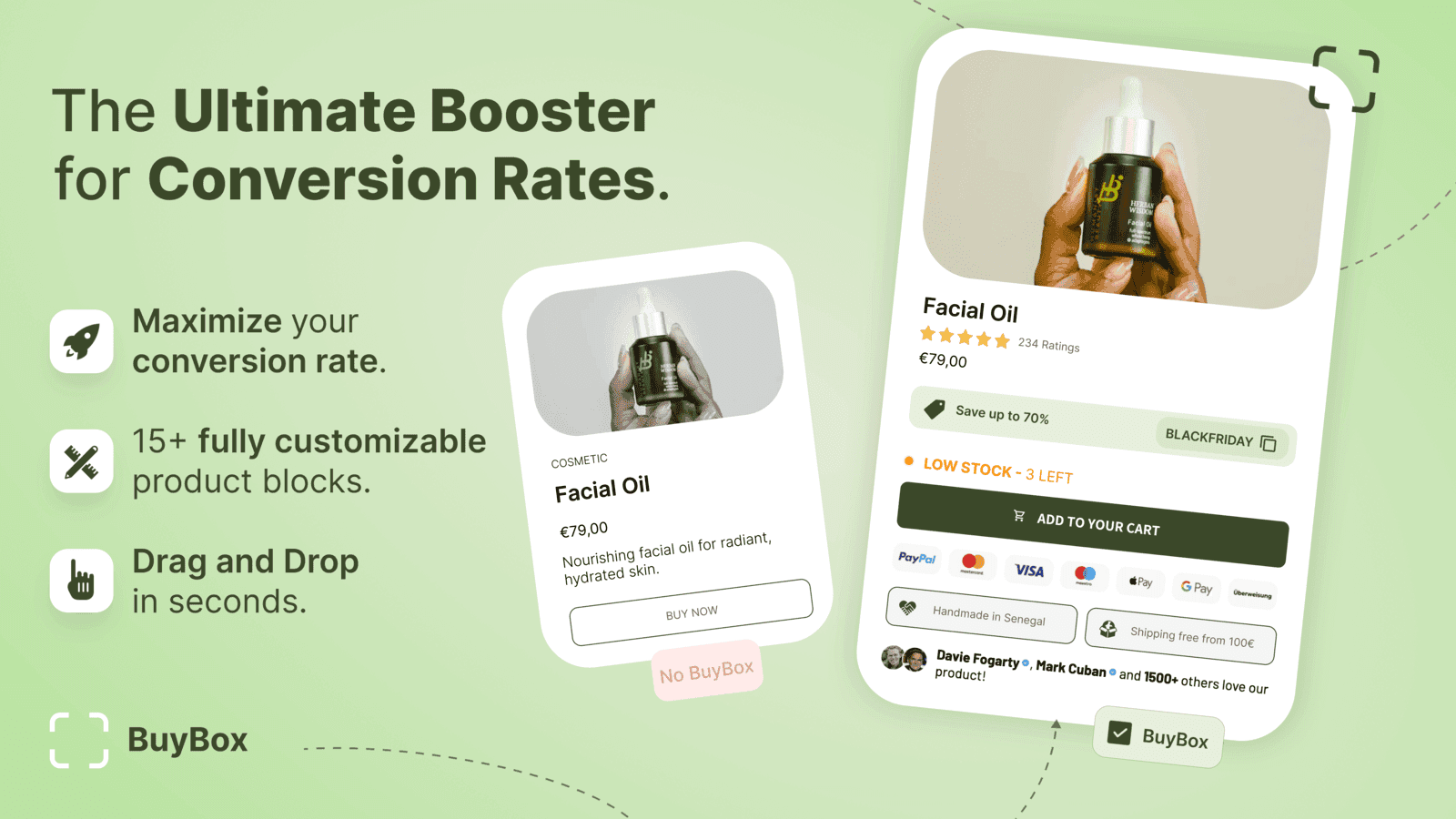 buybox app before and after