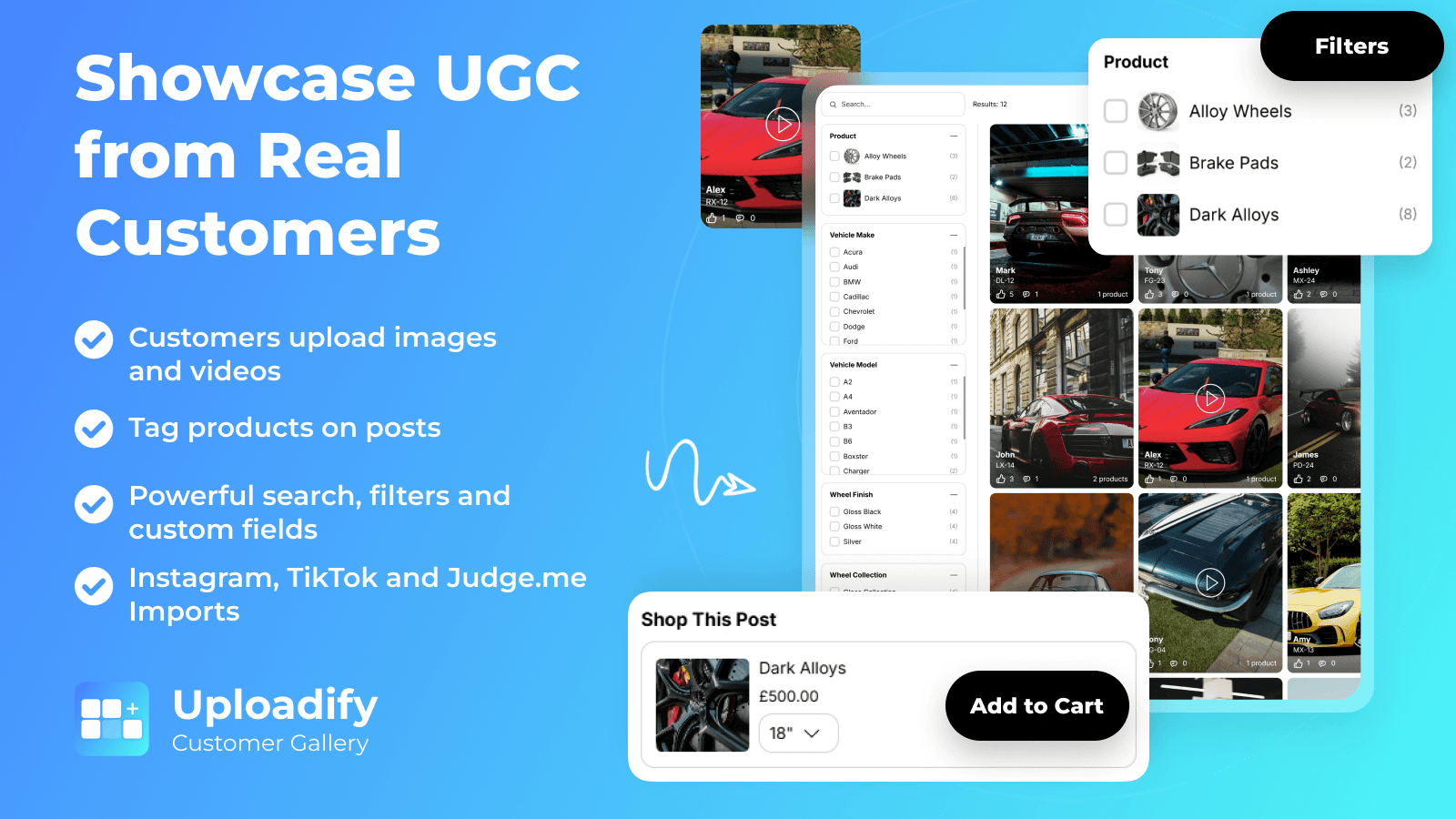 Boost trust and conversion with a customer image gallery