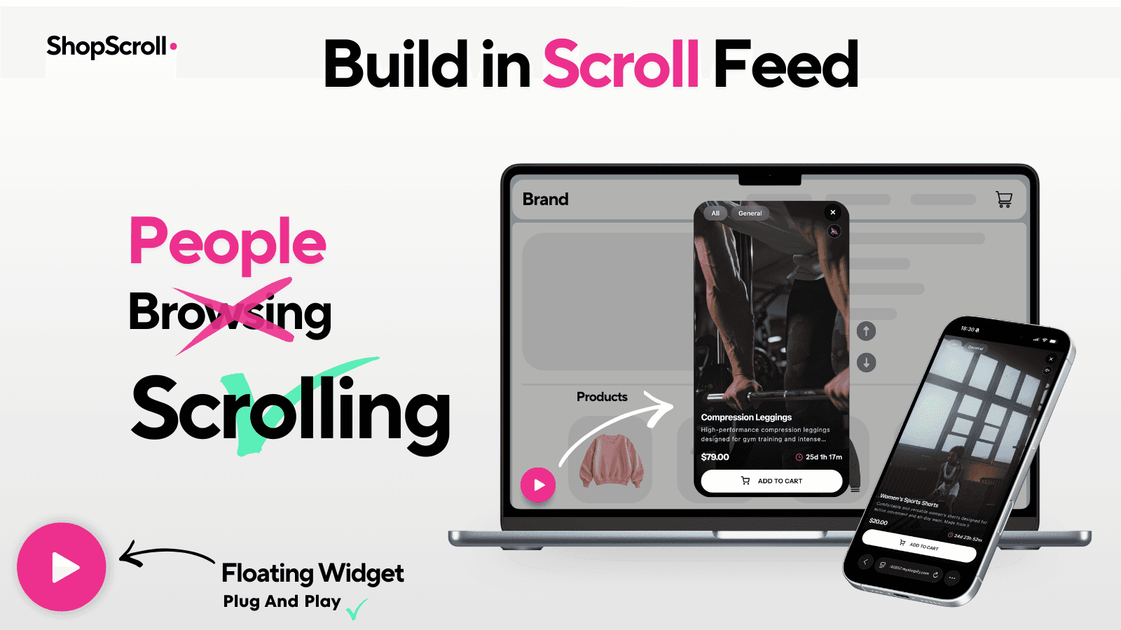 Widget visualization
