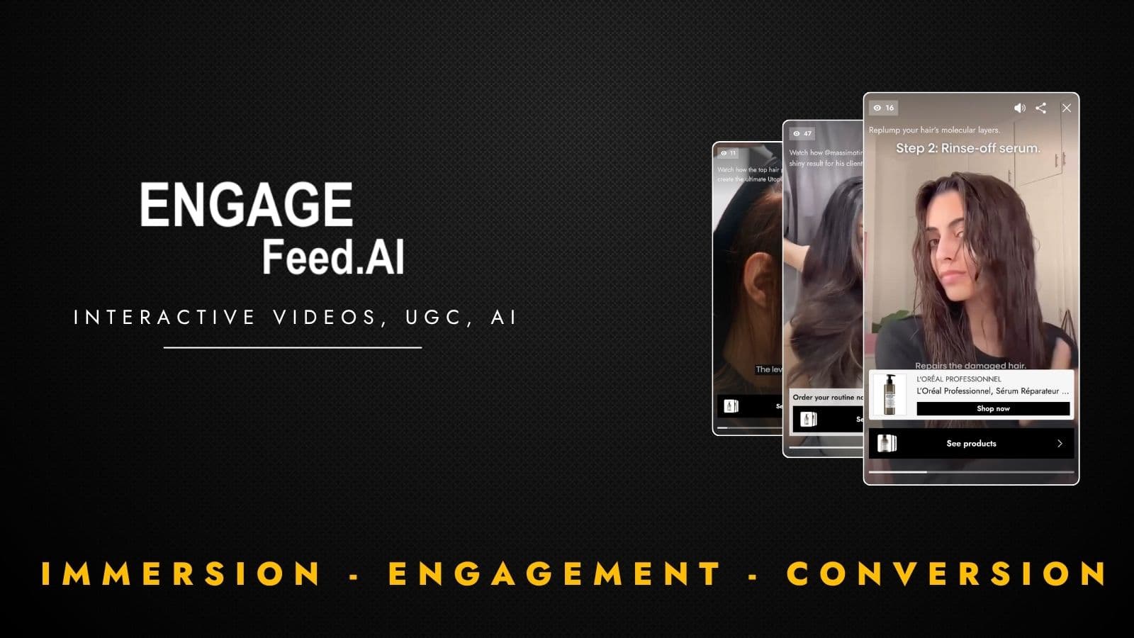 EngageFeed.ai : Immersion, Engagement, Conversion