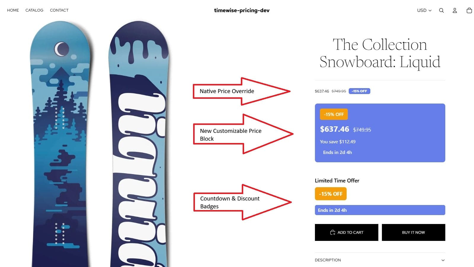 Time Based Discounts