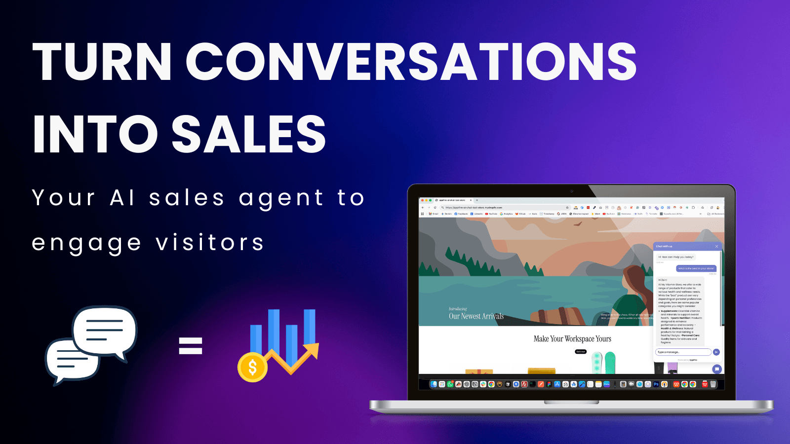 Turn Conversations Into Sales.