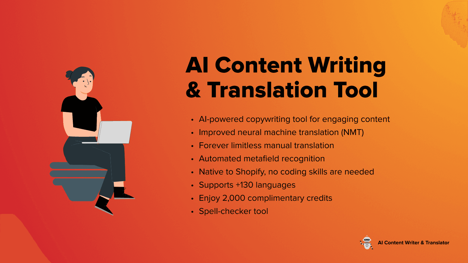 AI content creation & translation tool.