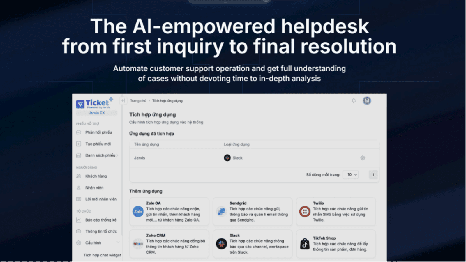 Ticket Plus - AI empowered helpdesk