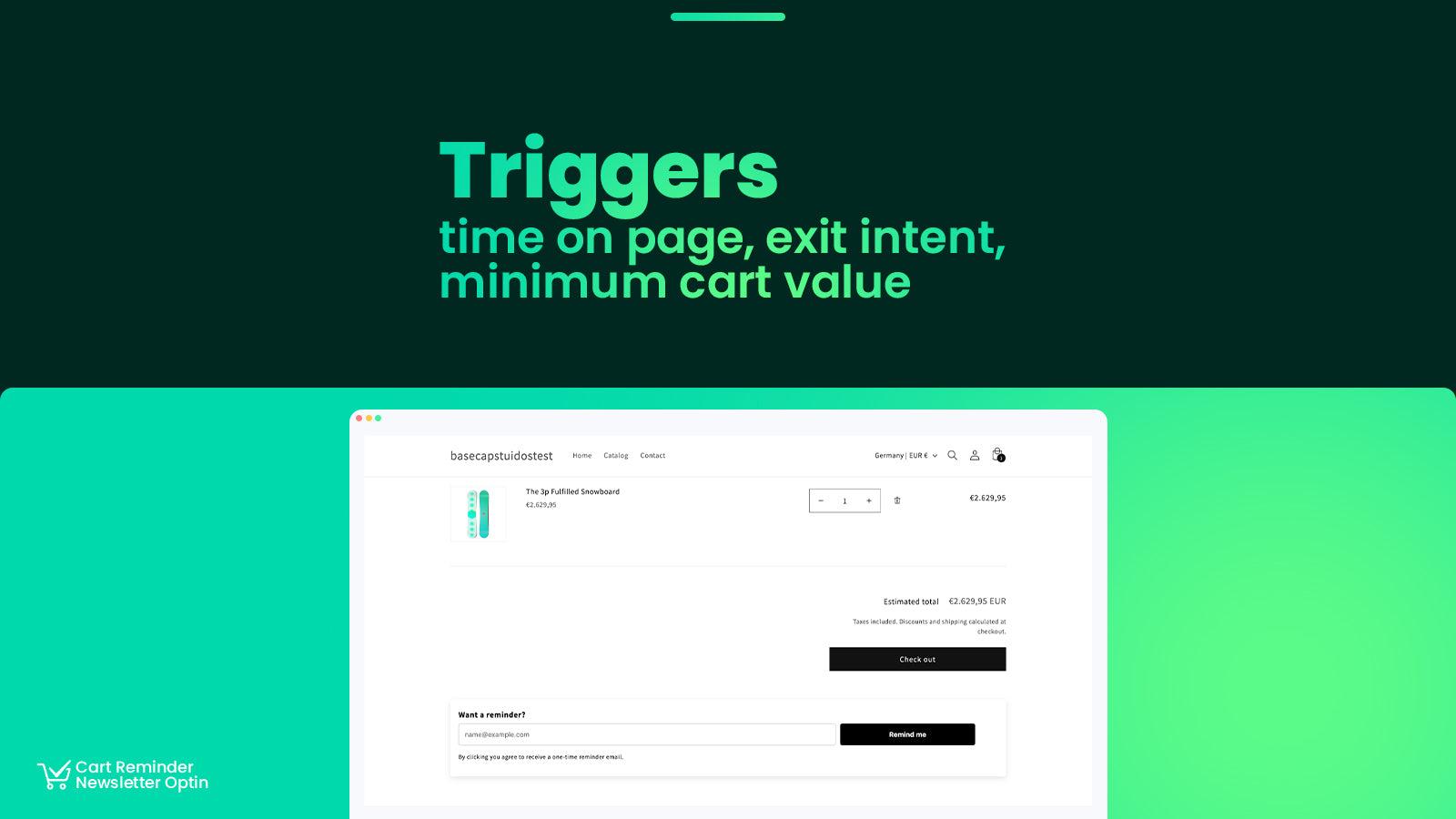 Email Newsletter Popup