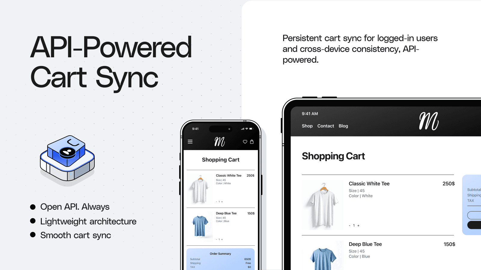 API-Powered Smart Cart Sync
