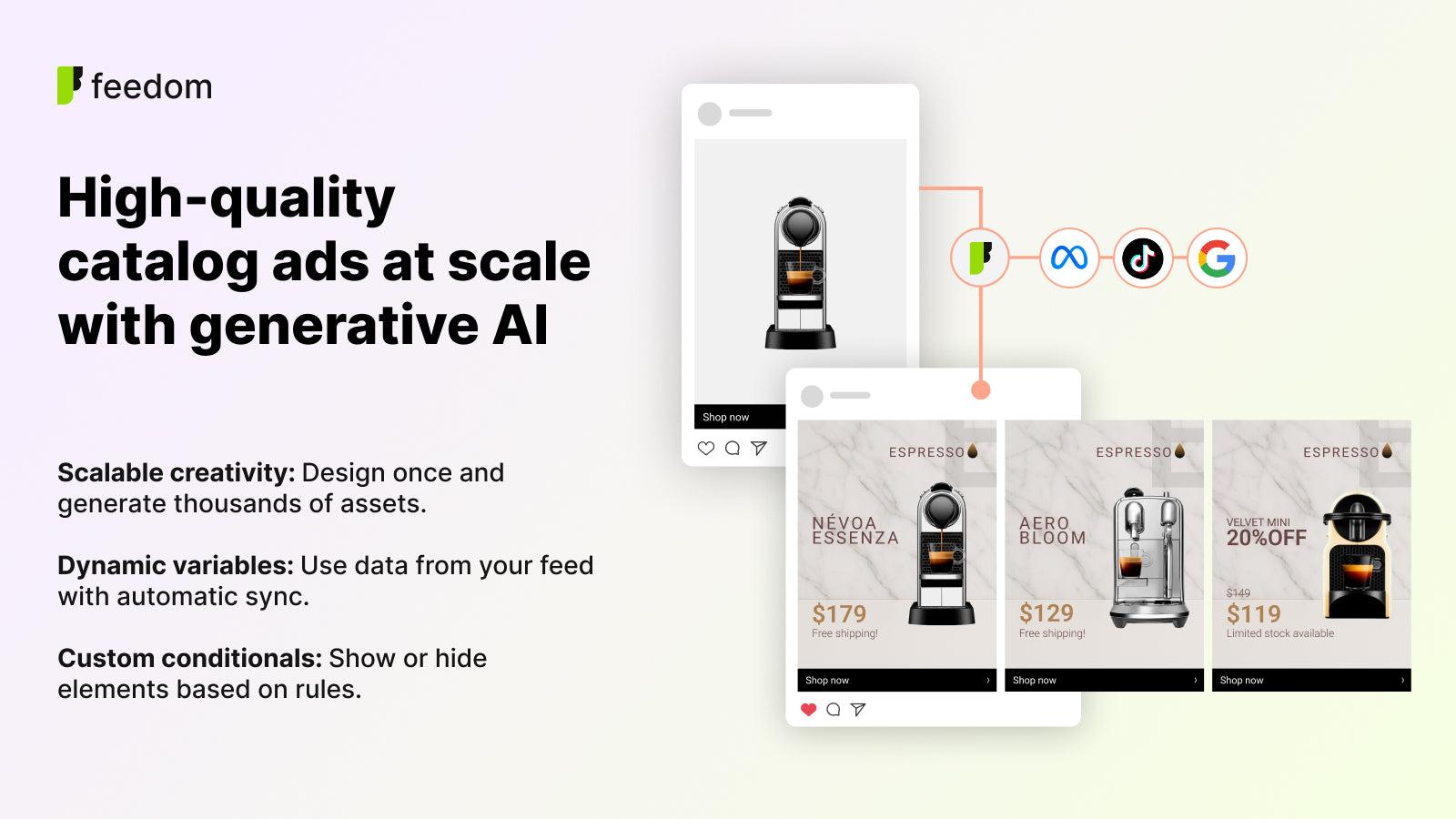 High-quality catalog ads at scale with AI