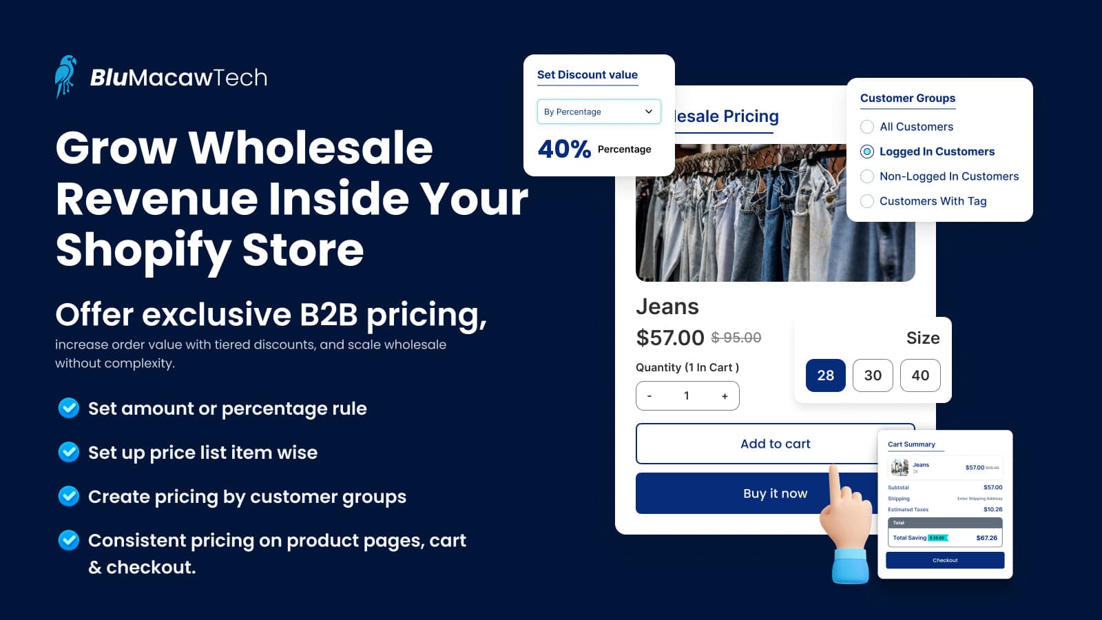BMT B2B Wholesale pricing app advantages