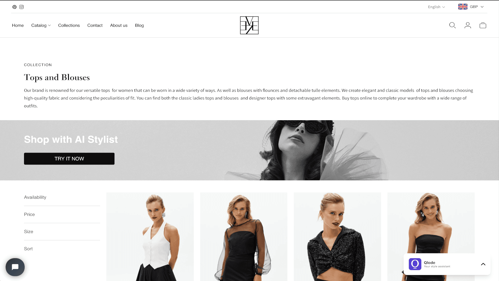 Qlode fashion ai plugin installed