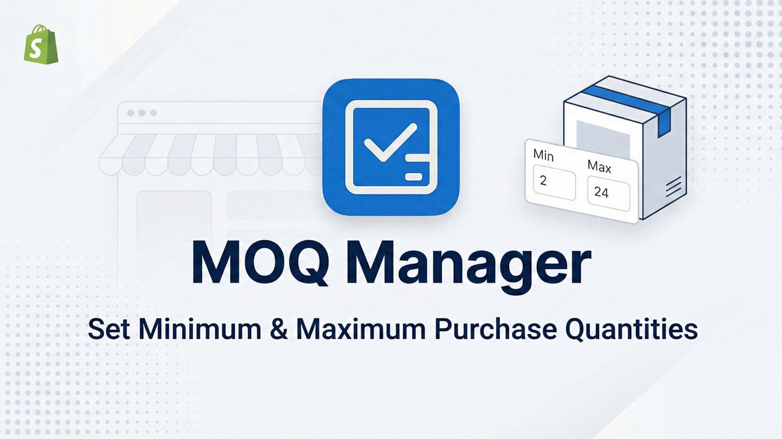 MOQ Manager Set Min & Max Limits