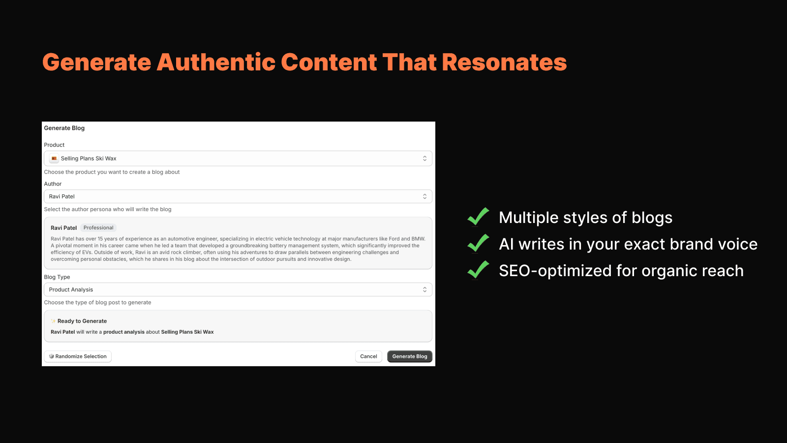SEO Genius: AI Blog Writer
