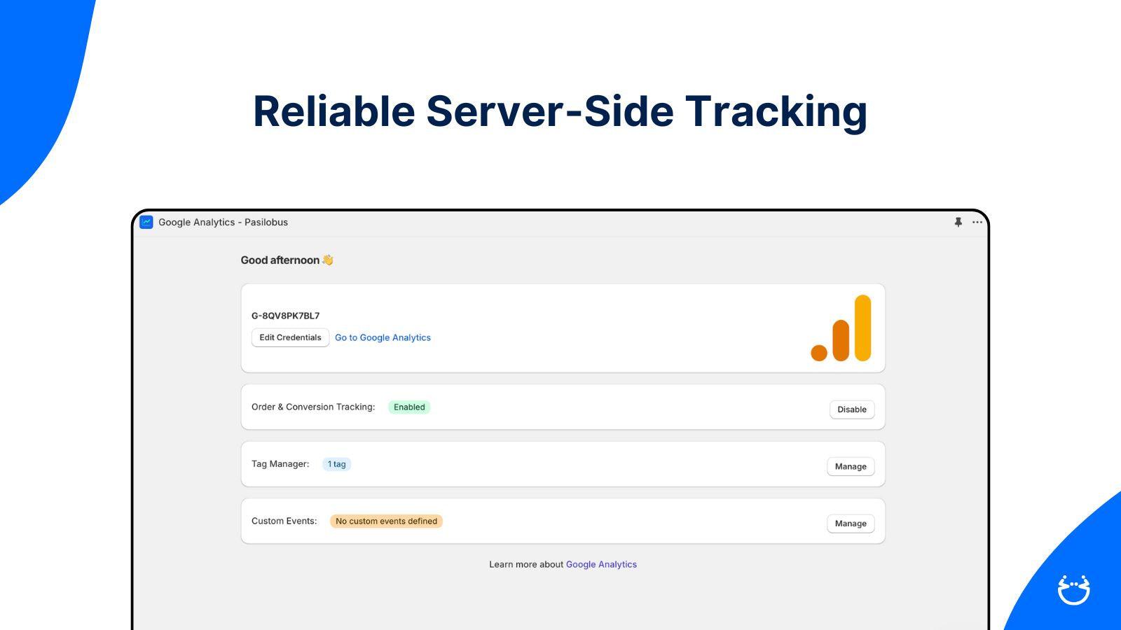 Solution for Google Analytics 4 Integration | GA4 Analytics