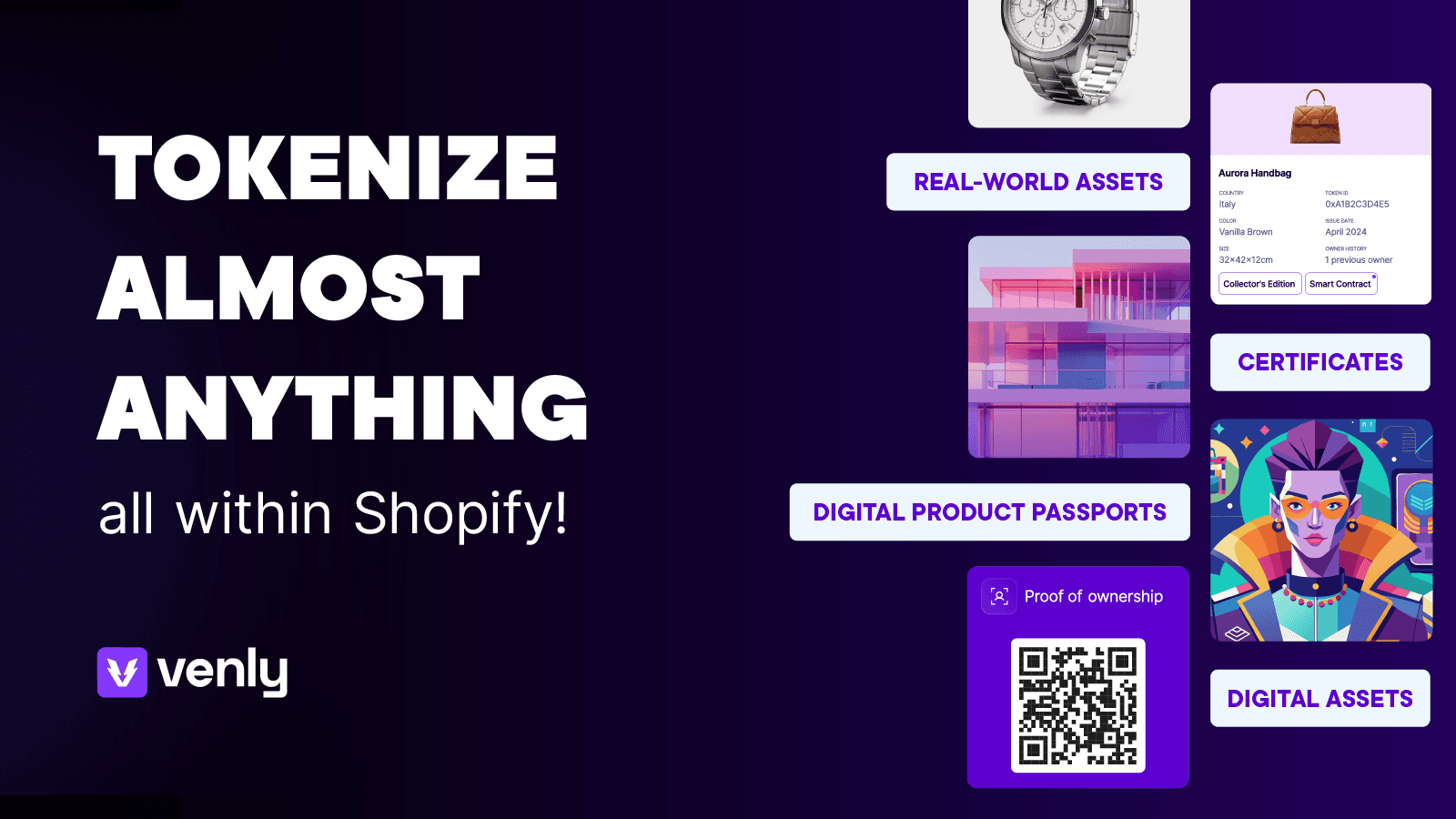 Tokenize almost anything all within Shopify