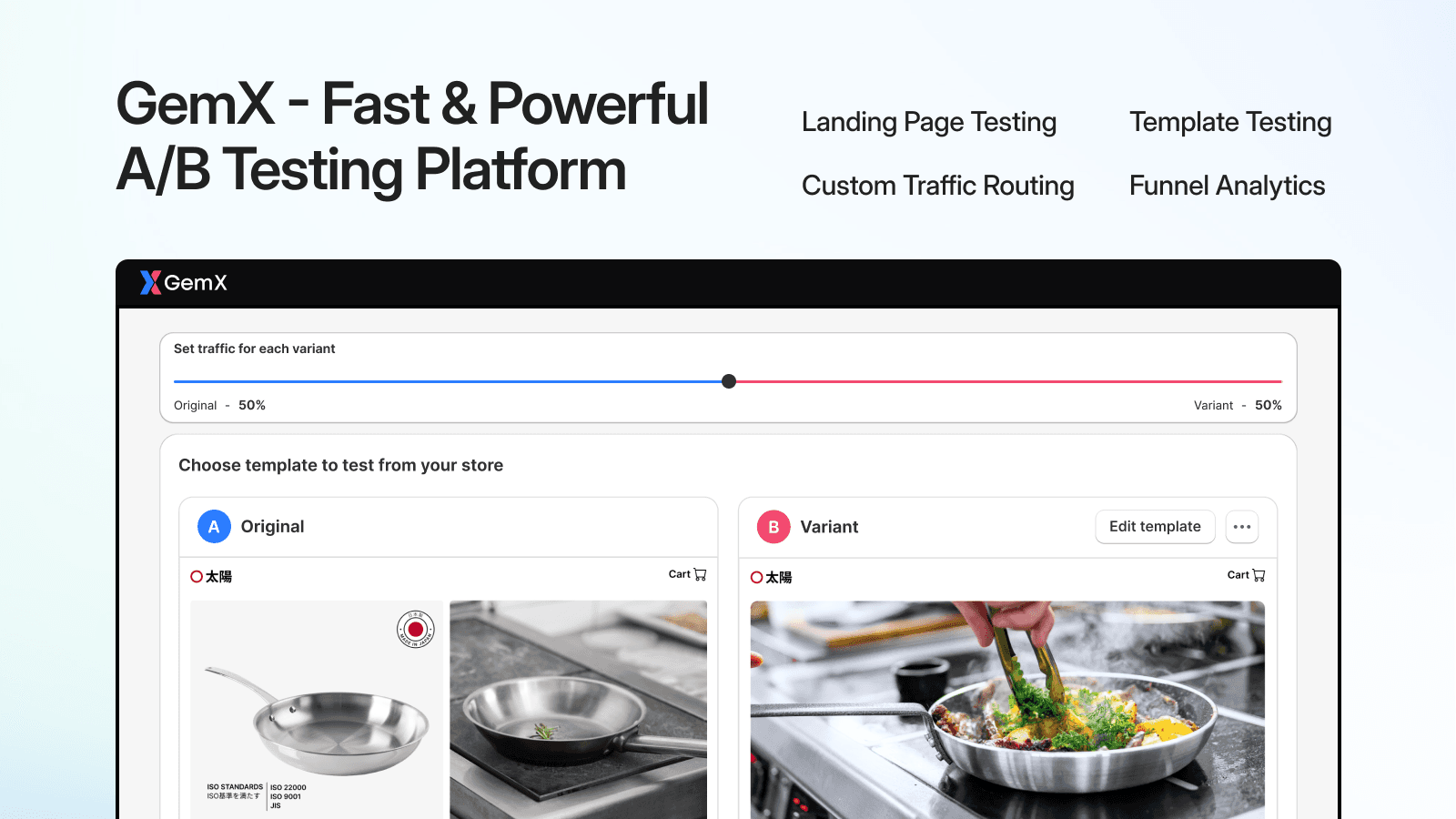 Fast & Powerful Shopify A/B Testing