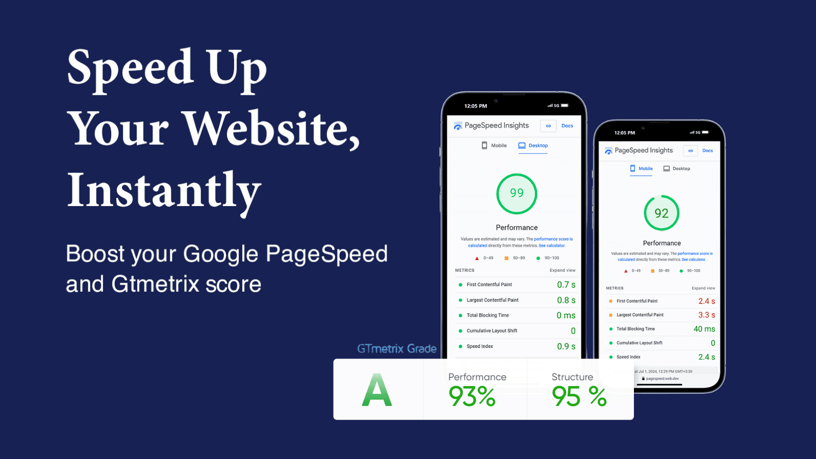 speed up your website instantly