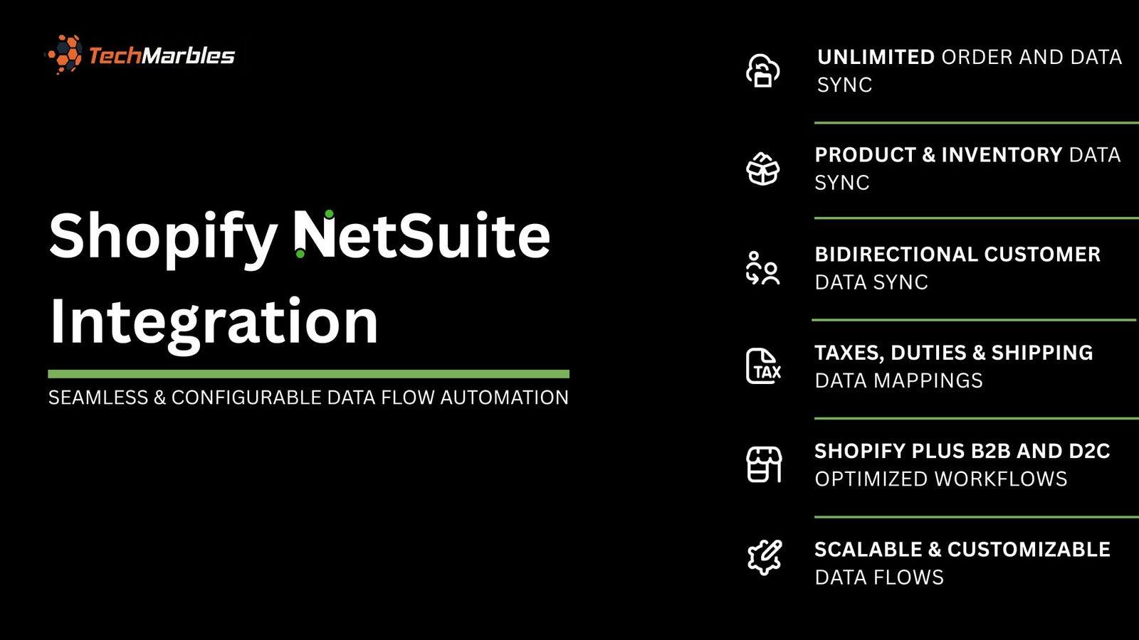 Best Shopify NetSuite Integrator by TechMarbles