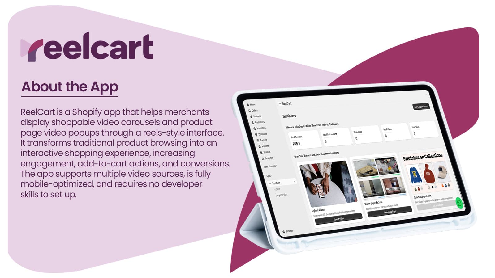 ReelCart analytics