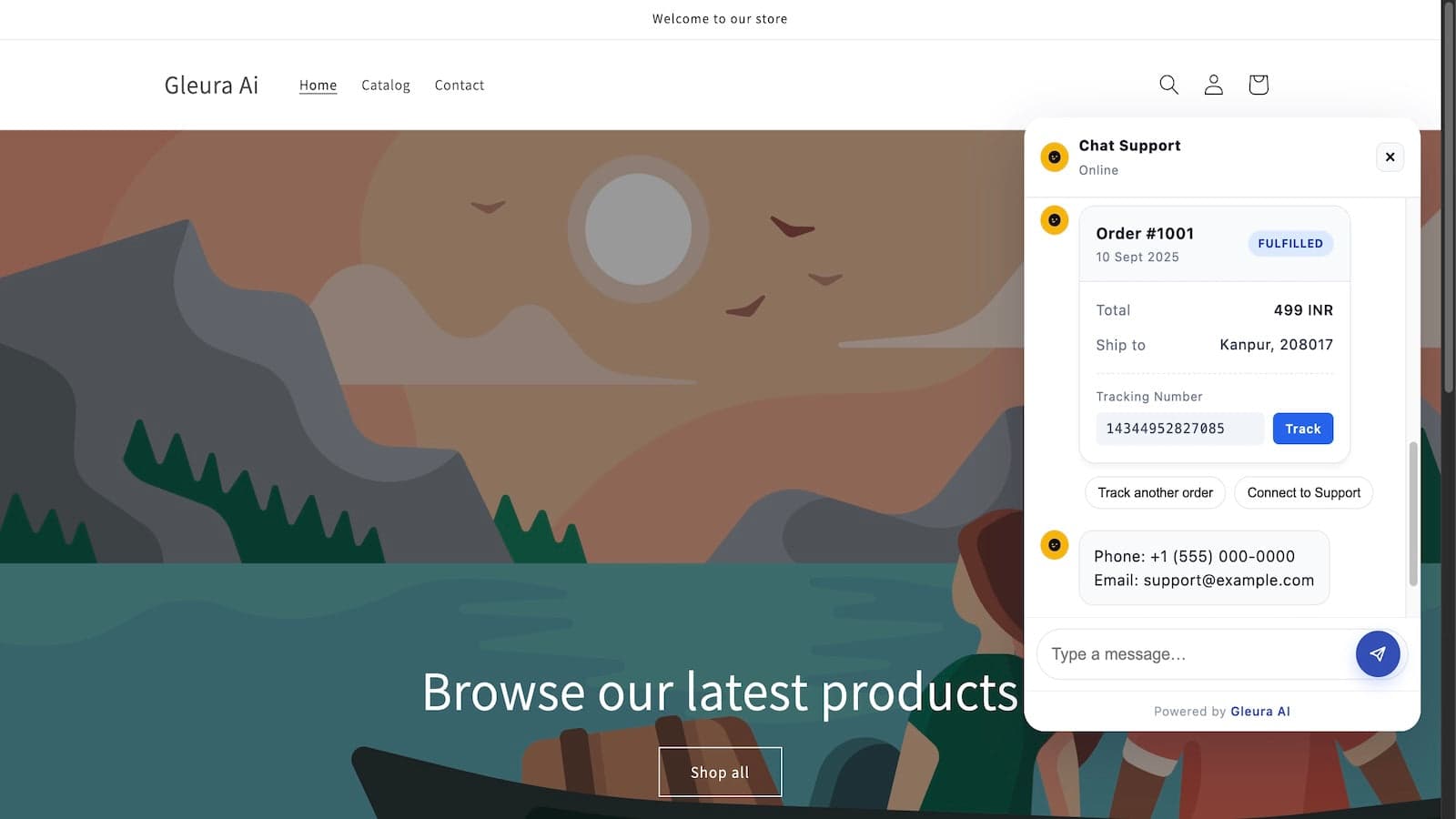 Order Tracking Details