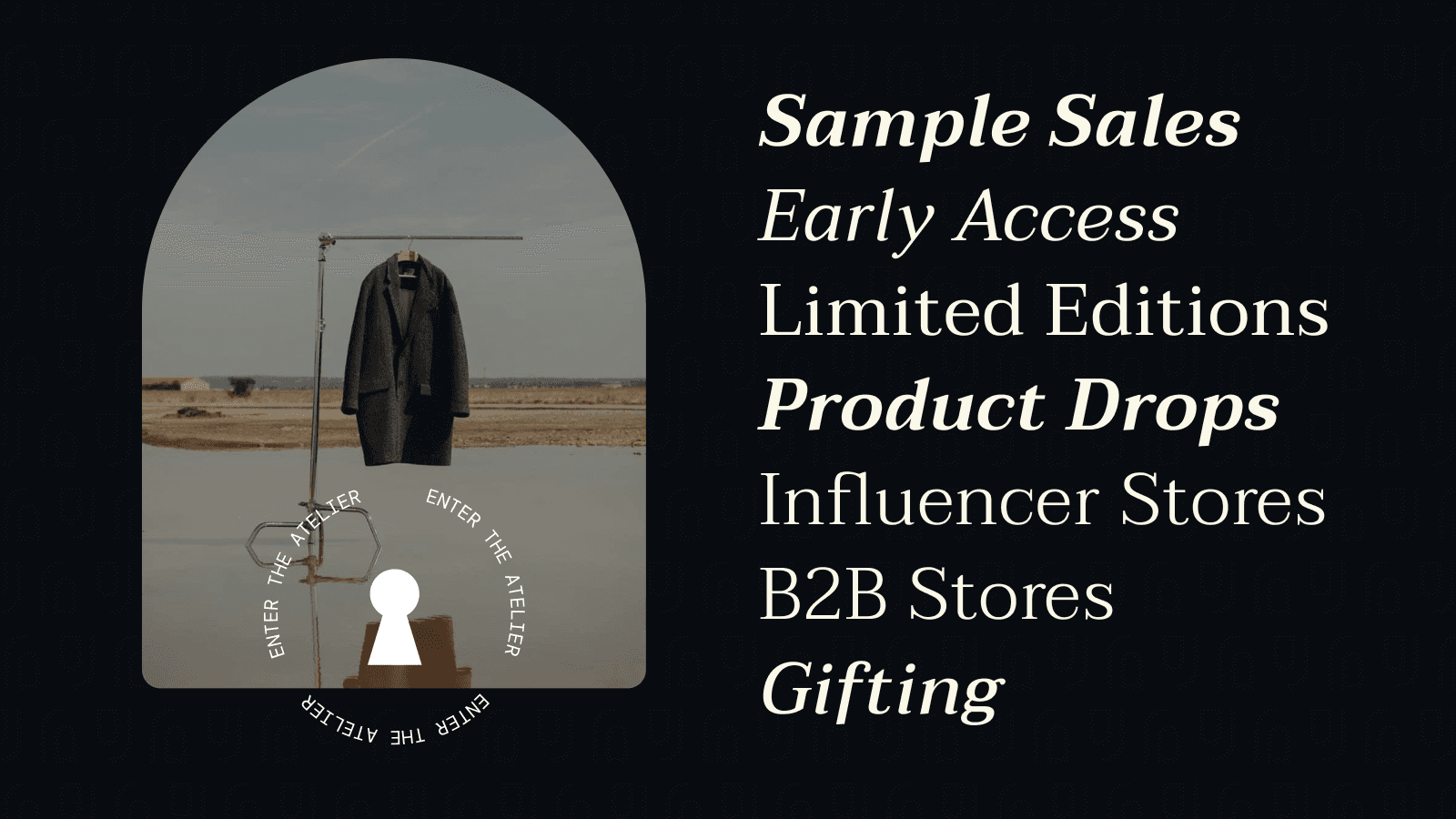 Atelier | Private Collection — Sample Sales, Early Access & More