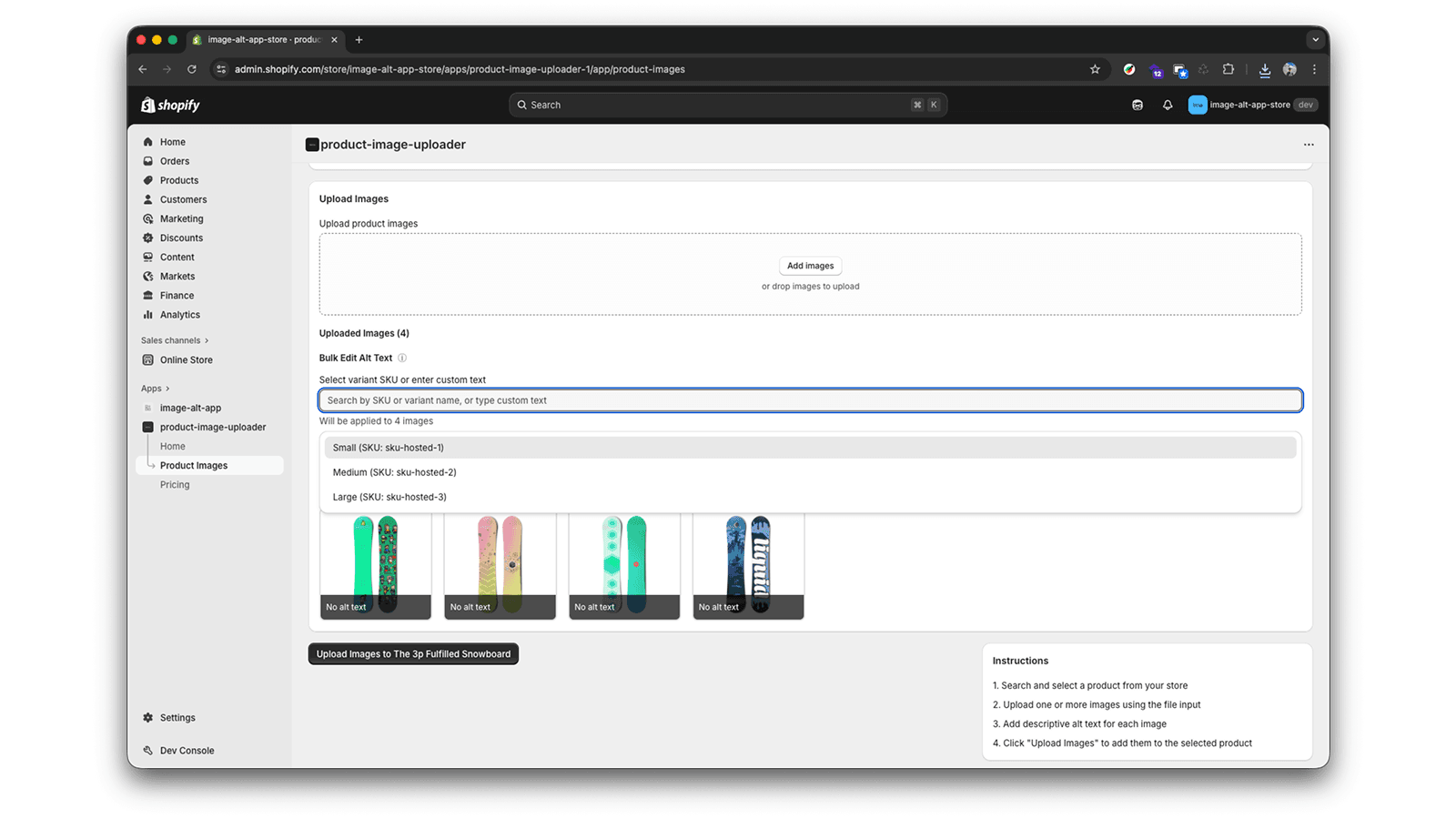 Streamline product image uploads with one-click editing