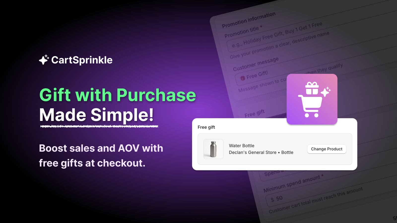 Gift with Purchase for Shopify - Boost sales, loyalty, and AOV