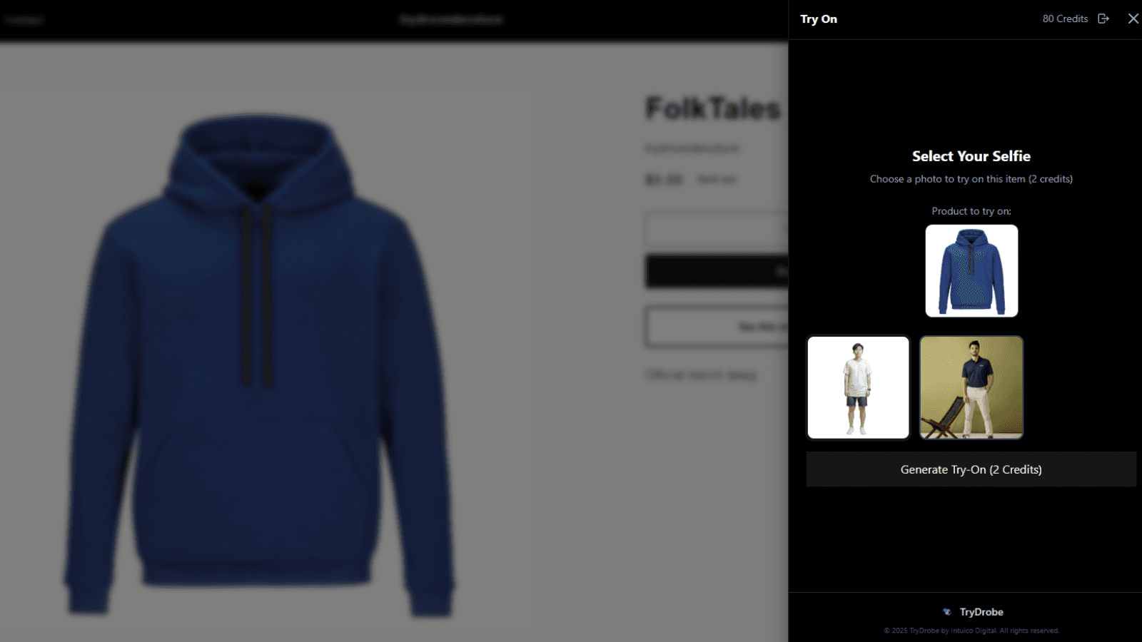 Allow users to try on your products virtually with ai