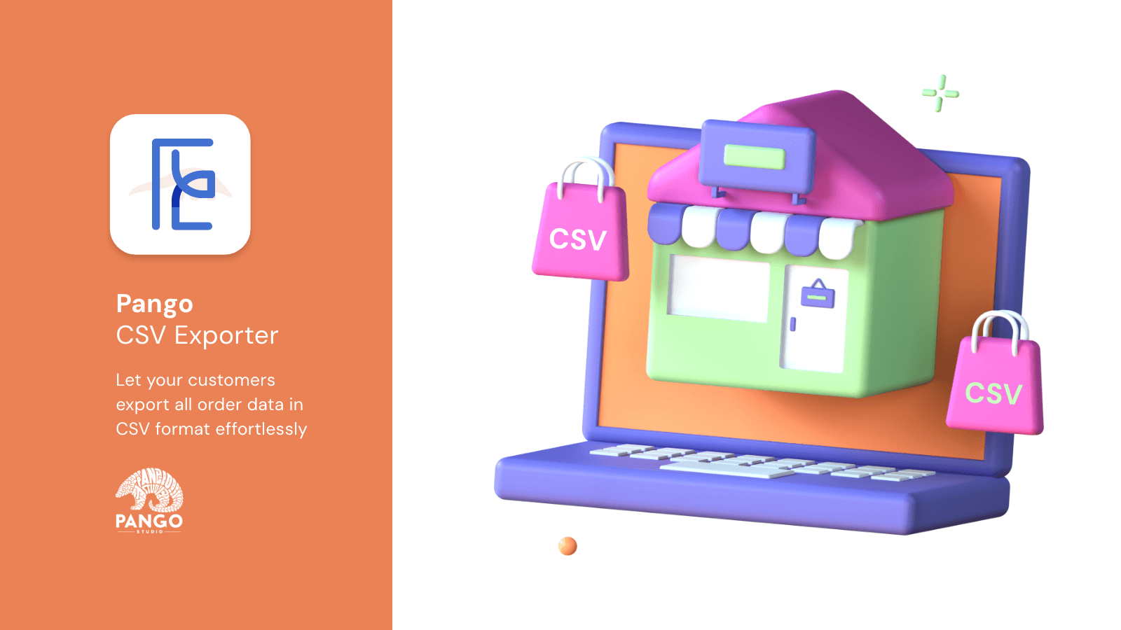 Export order data in CSV format easily for order management