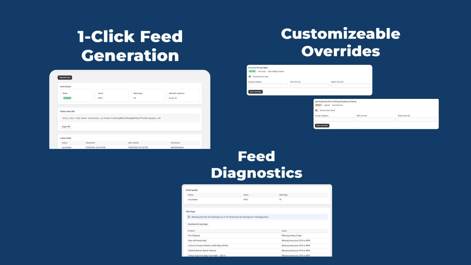 Product Feed Generator