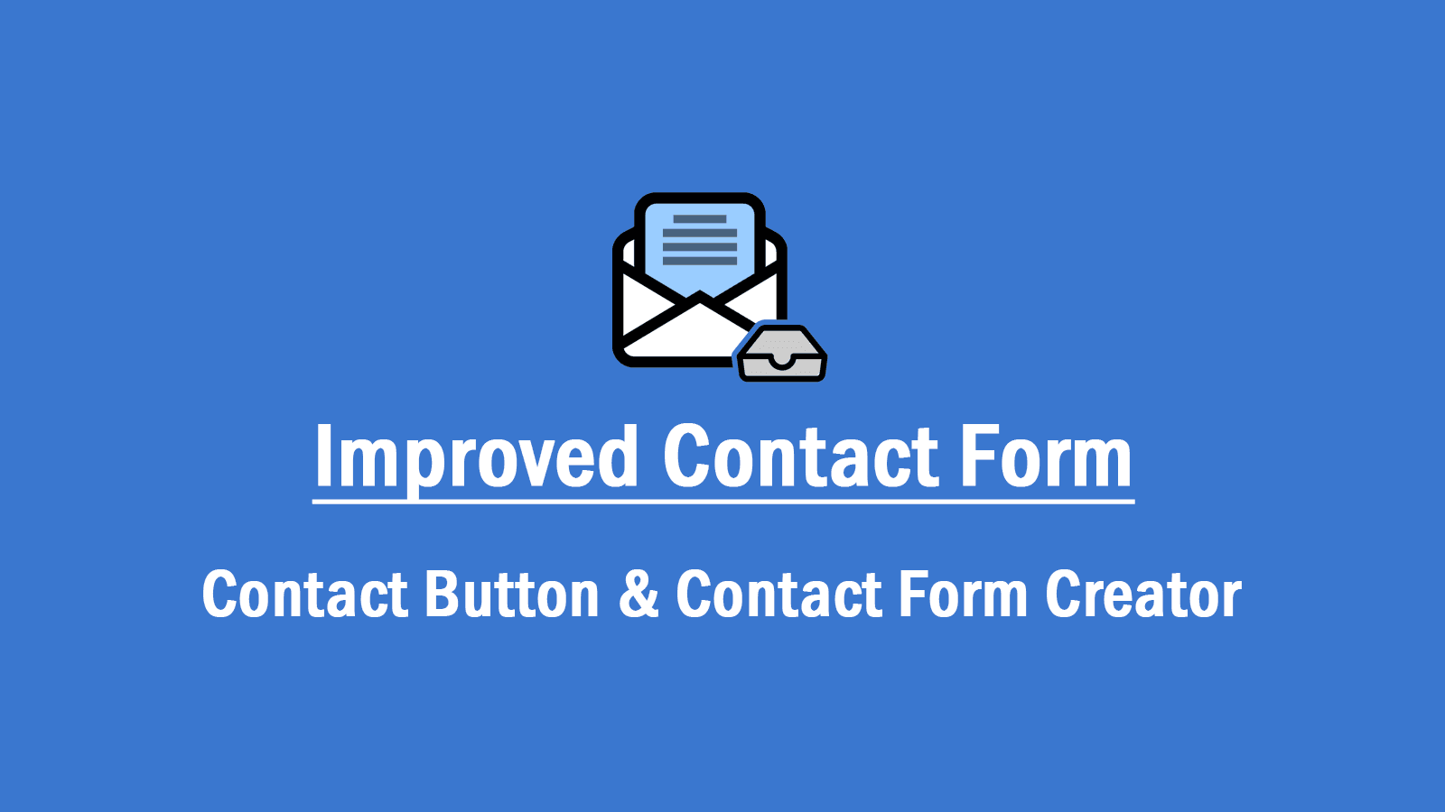 Contact Button & Contact Form Creator