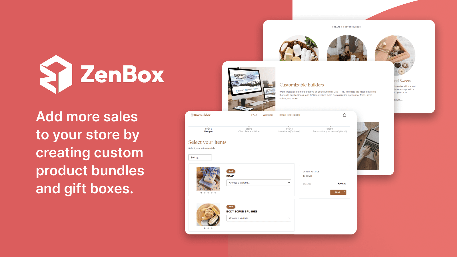 Create bundles for increased AOV