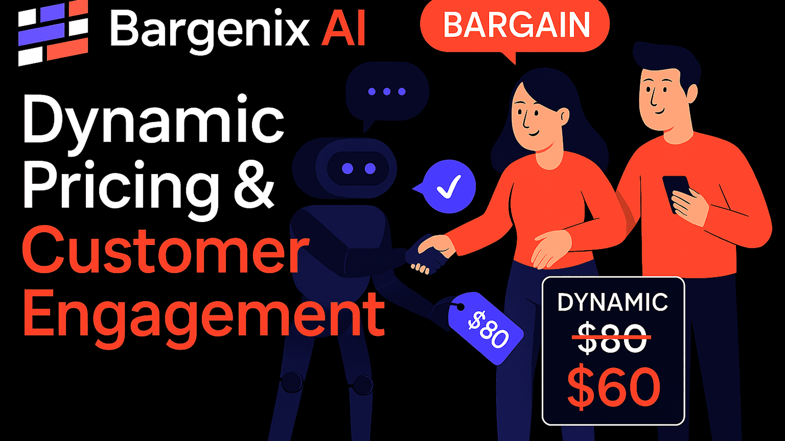 Bargenix AI banner with Bargaining with bot