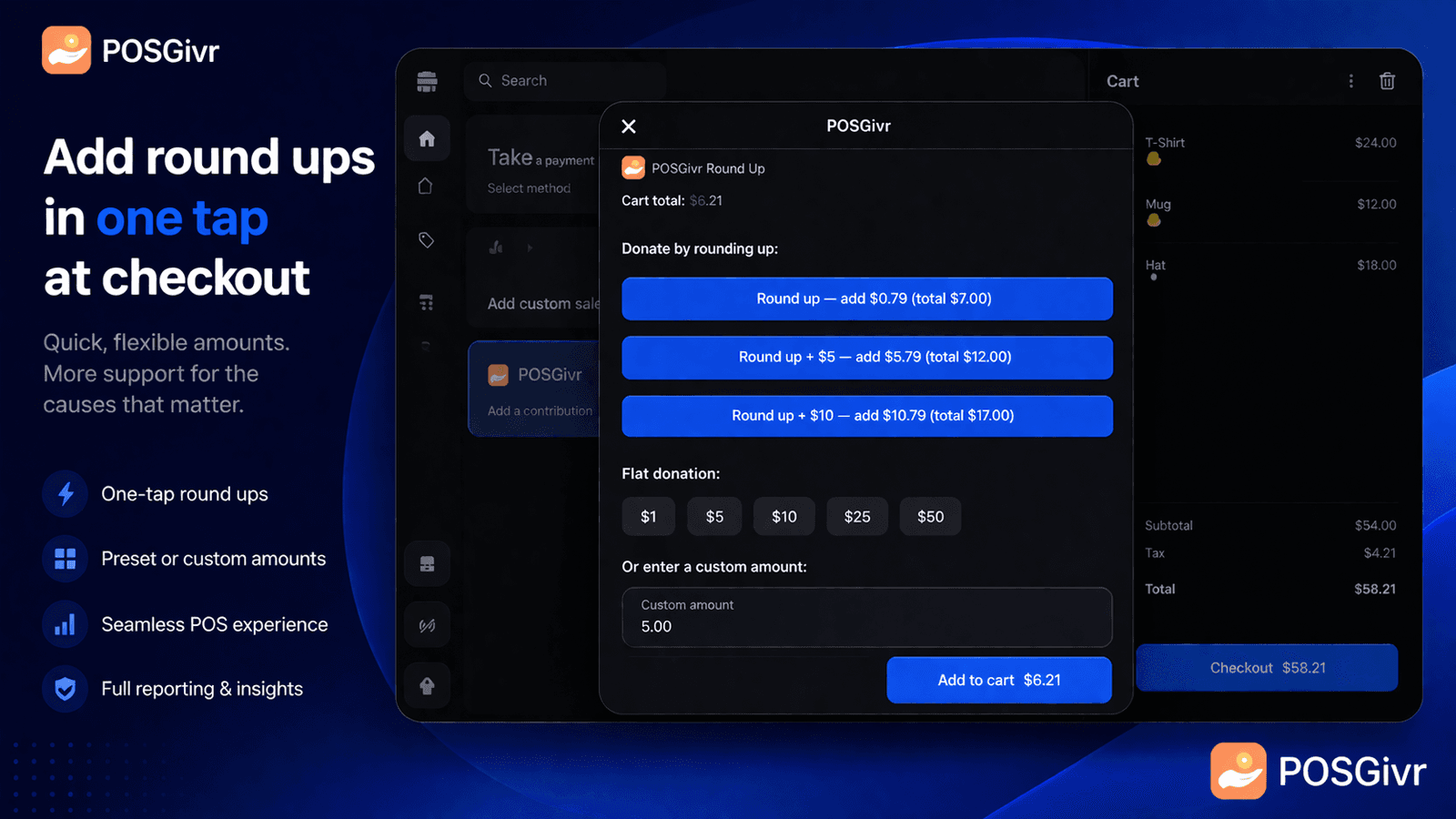 Image of app in action and how it works.