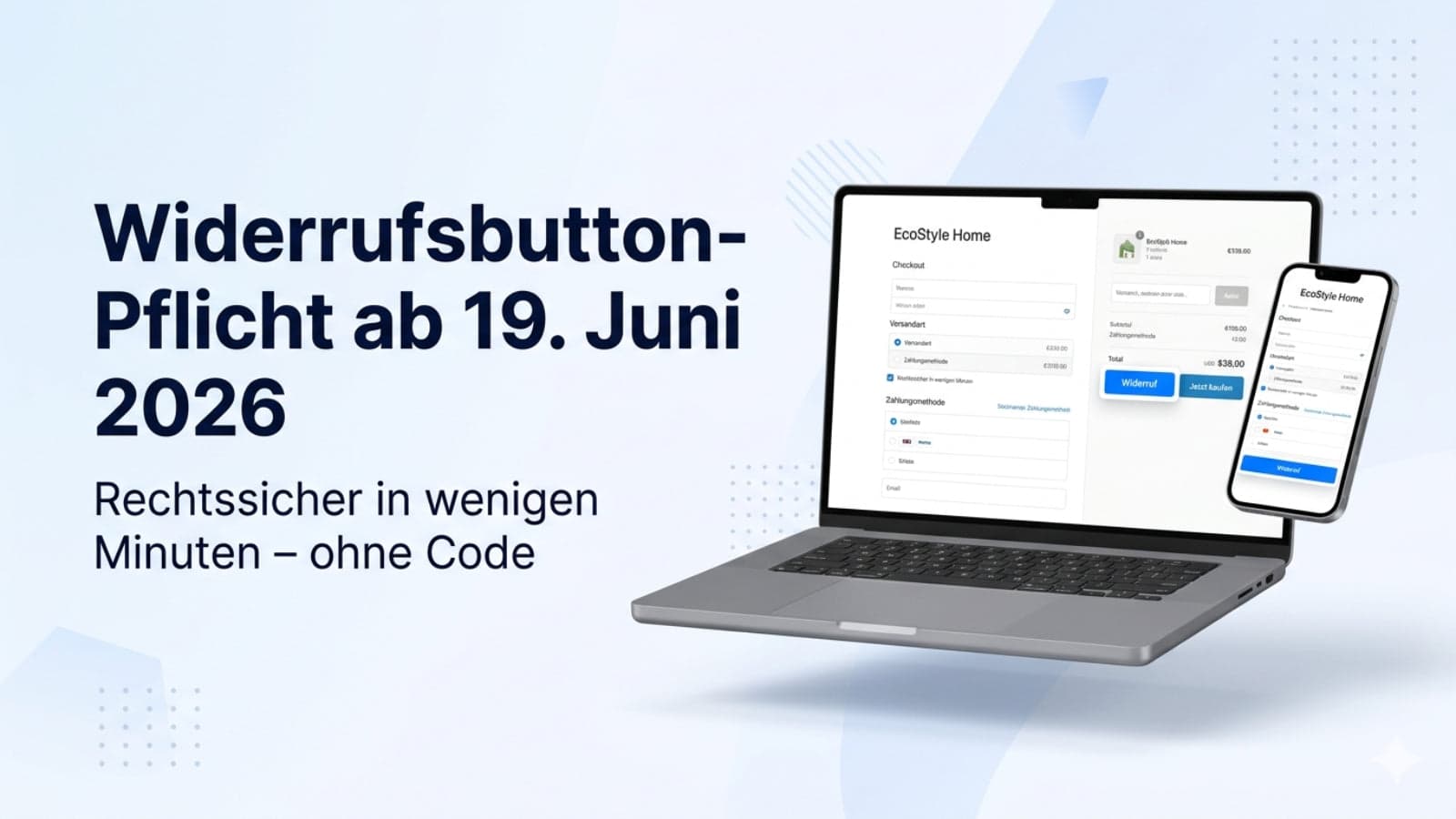 Widerrufs App - Form