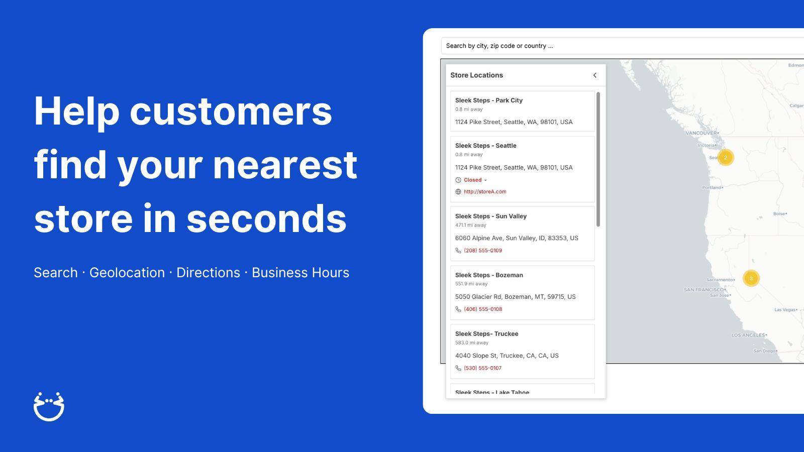 pasilobus store locator map