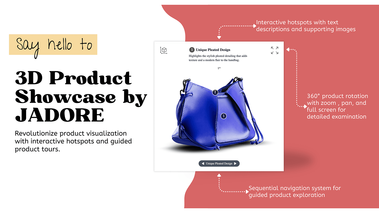 3D Product Showcase by Jadore