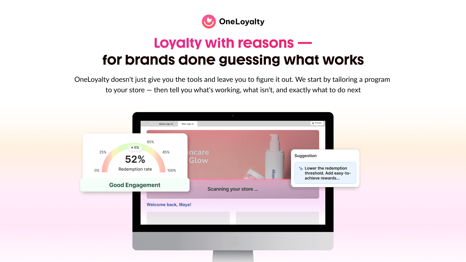 Loyalty with reasons — for brands done guessing what works