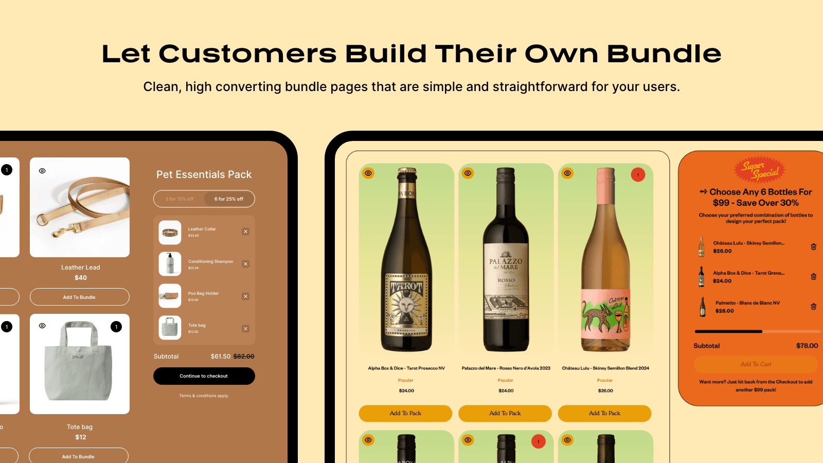 Bundilo Bundle Builder - Build Beautifully Curated Bundles