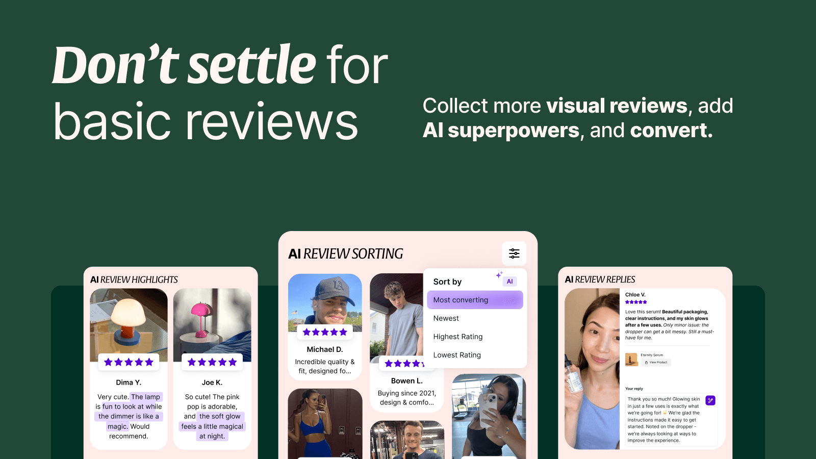 Collect more photos & videos, add AI superpowers, and convert.