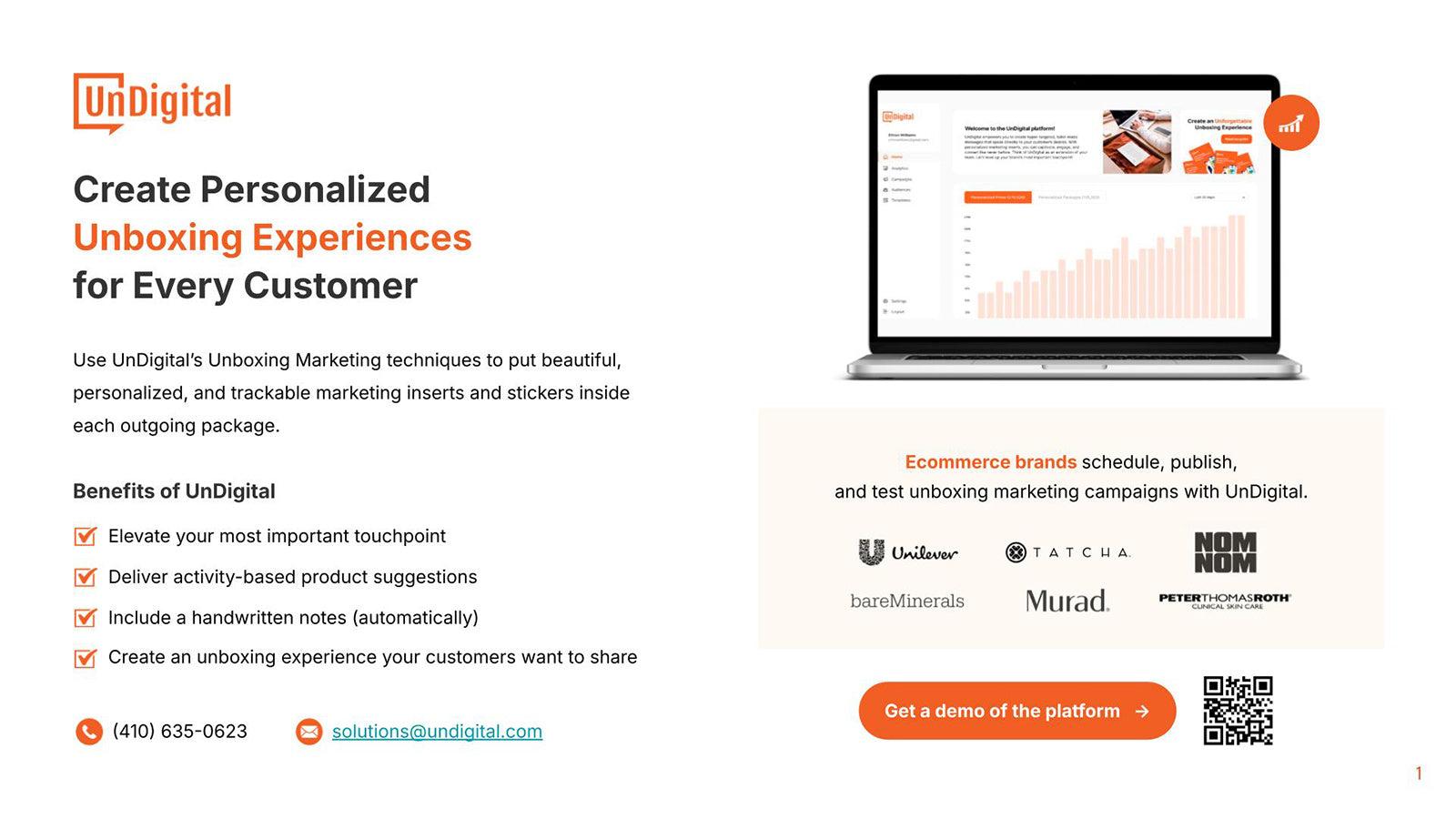 UnDigital is the world's first unboxing experience platform