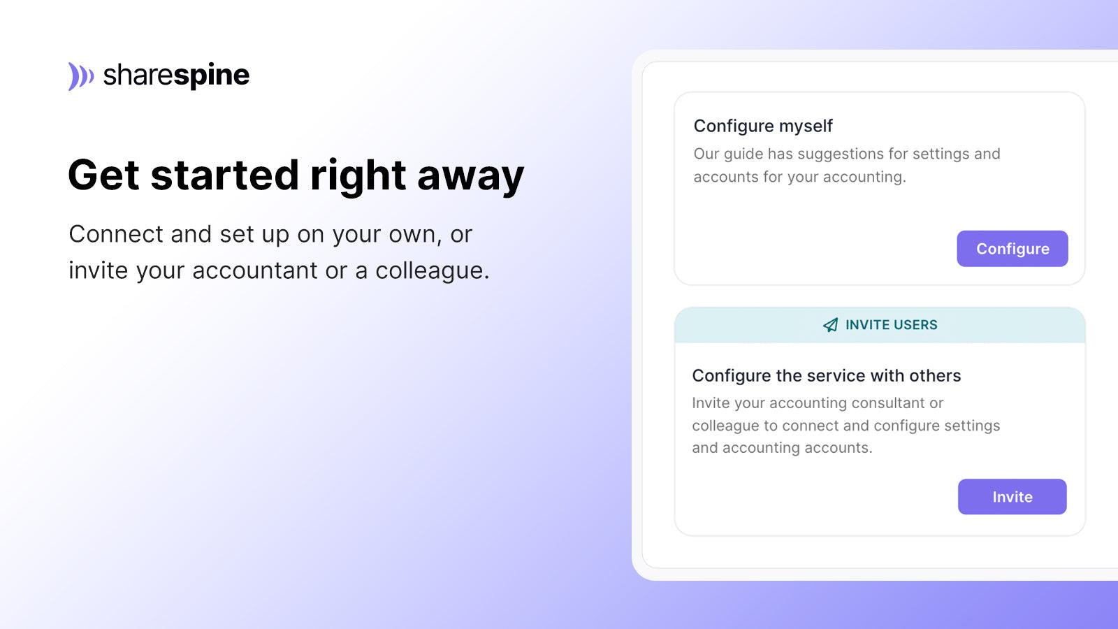 Get started now - on your own or together with a colleague.