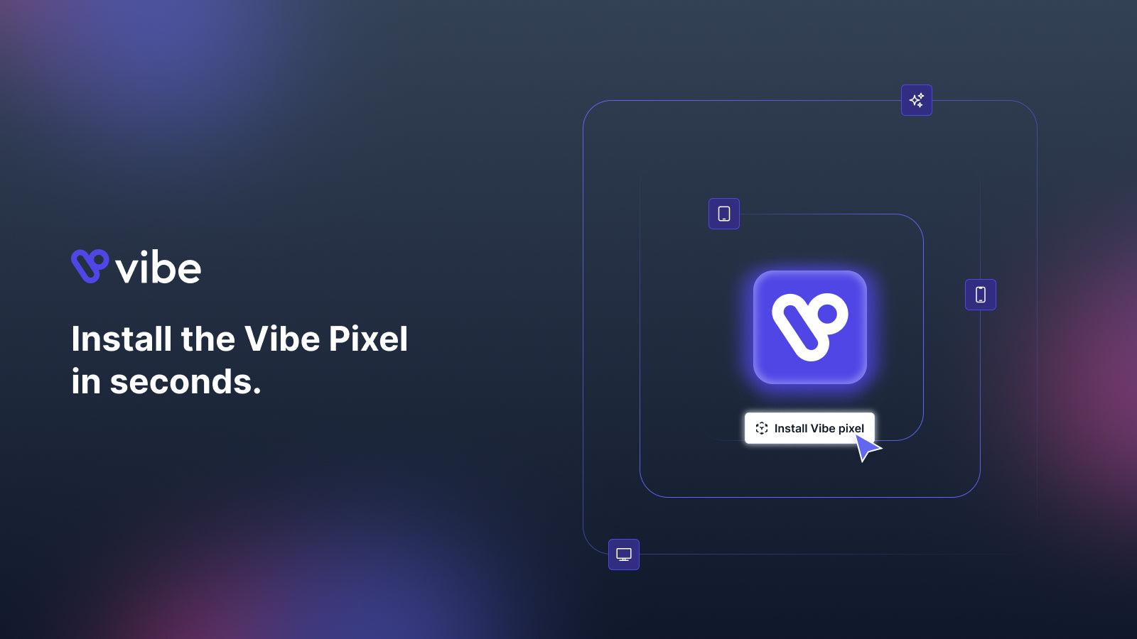 Vibe Pixel screen