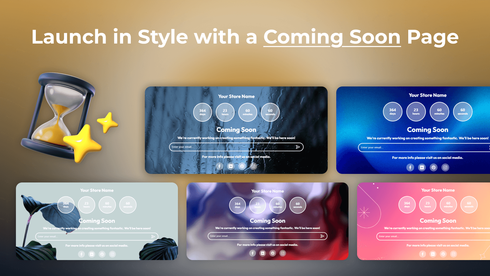 launch soon, coming soon, under construction